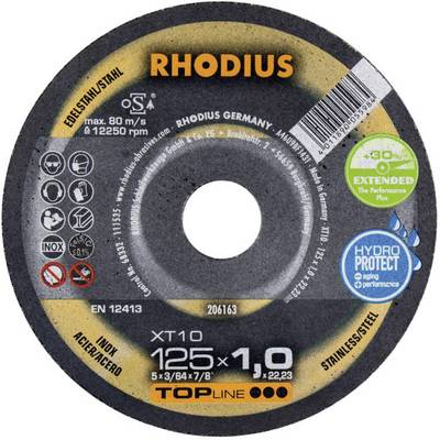 Δίσκοι κοπής INOX TOP RHODIUS 125x1